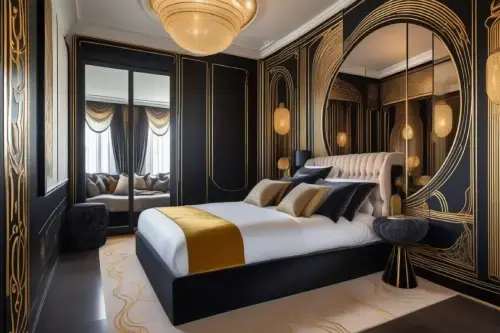 AI interior design room example