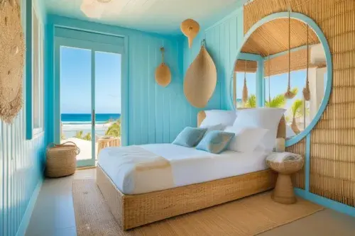 AI interior design room example